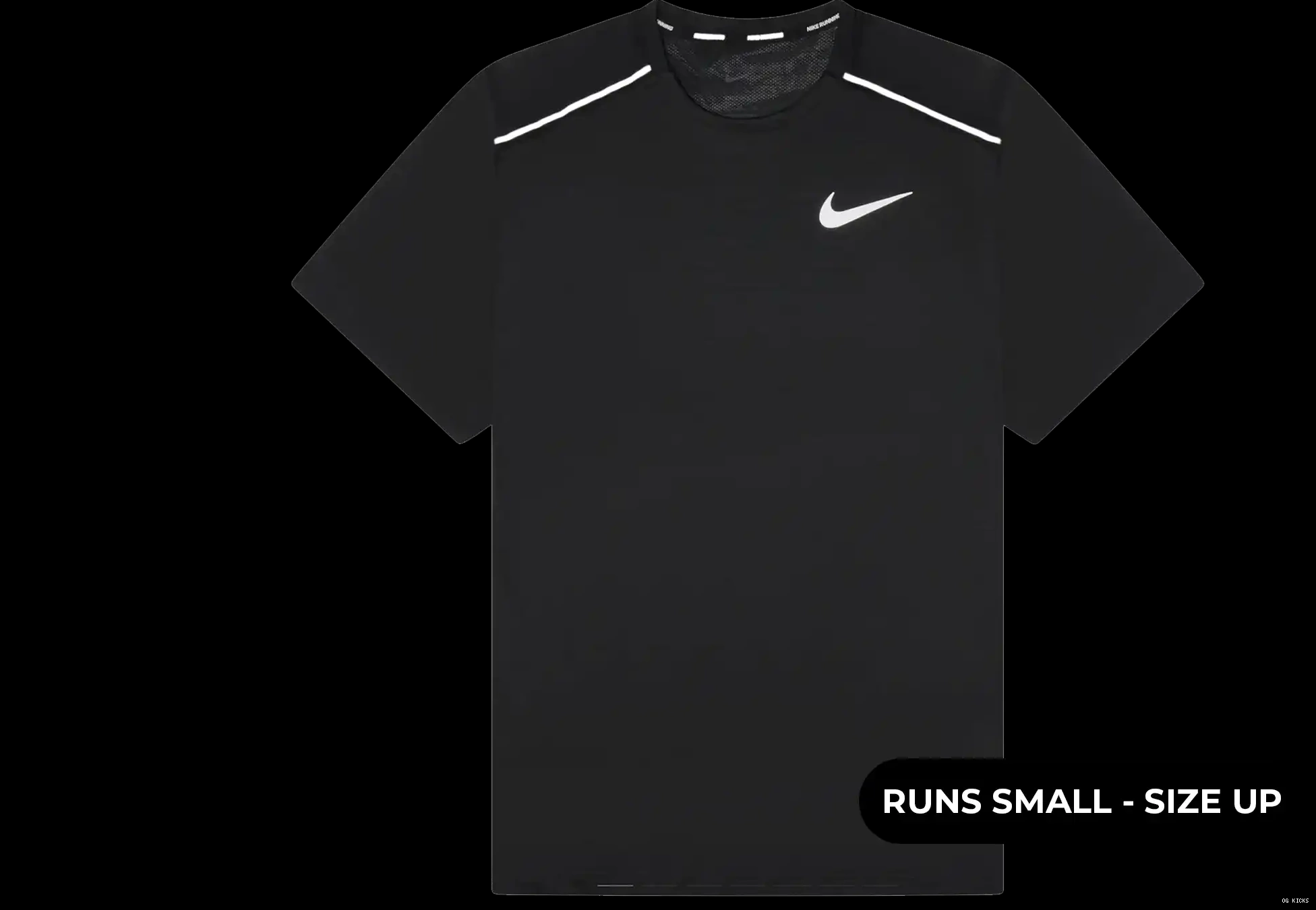 Miler Black Dri-Fit Nike 1.0 Shirt T 0618
